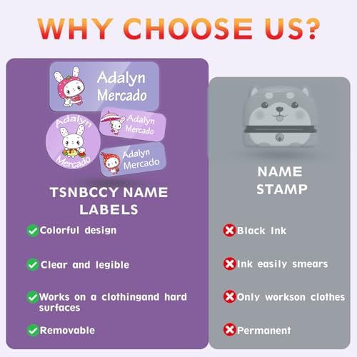 Custom Personalized Name Labels for Kid Waterproof Name Stickers Tag - Image 7