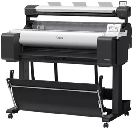 Canon imagePROGRAF TM-350 MFP Lm36 36-Inch 5-Color Lucia TD Pigment Ink Printer with 4.3-Inch Adjustable UI Screen and Automatic Paper Detection - Image 3