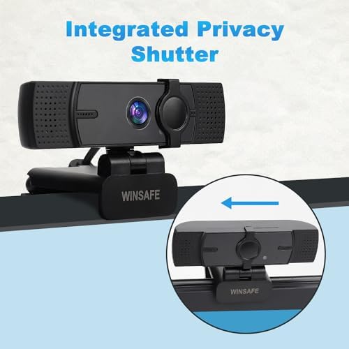 4K Webcam,PDAF AutoFocus,Dual Noise-Canceling Microphones,70° FOV, - Image 5