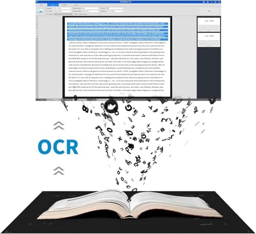 NetumScan 4K Book Scanner Document Camera with Stepless Dimming for Mac - Image 3