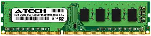 A-Tech 4GB DDR3 1600MHz PC3-12800 Desktop RAM Module | Non-ECC Unbuffered DIMM Dual Rank 2Rx8 1.5V 240-Pin Memory Upgrade Stick - Image 2