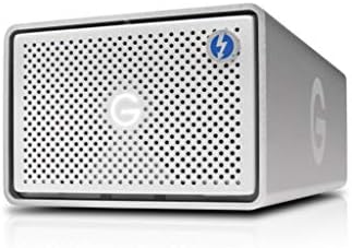 G-Technology 28TB G-RAID with Thunderbolt 3, USB-C (USB 3.1 Gen 2), and HDMI, Removable Dual Drive Storage System, Silver - 0G10414-1 - Image 2