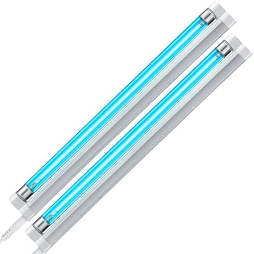 2 Pack 6W UVC Light with Ozone, for Shoes Closet Cabinet Bathroom by Unknown