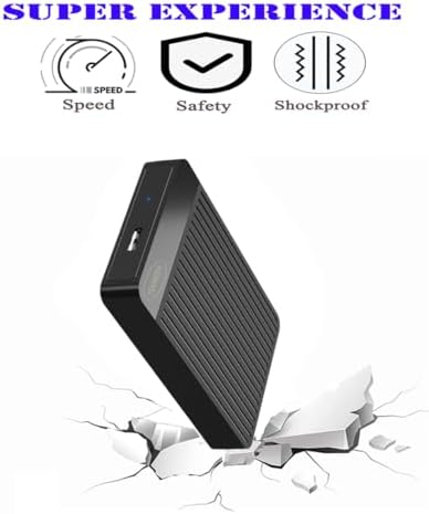 Portable External Hard Drive Ultra Slim 2.5'' USB 3.0 HDD Storage for Mac, PC, Laptop, PS4, Xbox one (500GB) - Image 6