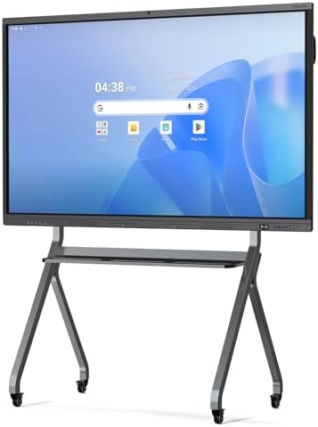 Shiarffe X5 Smart Board 75 Inch 4K Interactive Whiteboard by Shiarffe