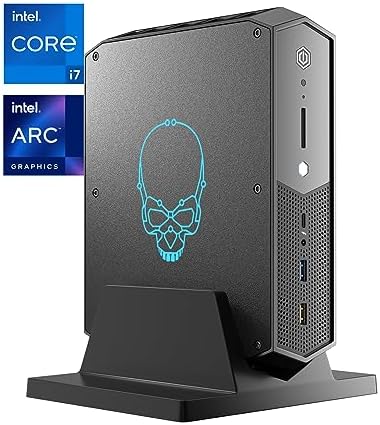 Intel NUC 12 Enthusiast Mini PCs 14 Cores i7-12700H/Intel Arc A770M/32GB RAM/1TB SSD for Home/Audio-Visual/Business/Office (NUC12SNKi72) by GeekplusASUSIntelNUCMiniPc