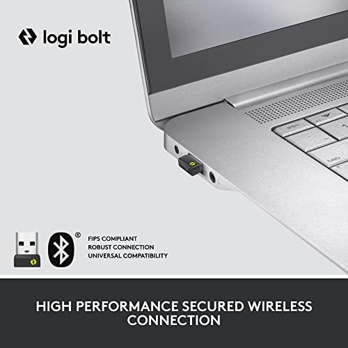 Logitech Lift for Business Vertical Ergonomic Wireless Mouse - Graphite - Image 2