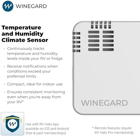 Winegard RV Halo Smart Temperature & Humidity Sensor HS-TMP1 - Image 2