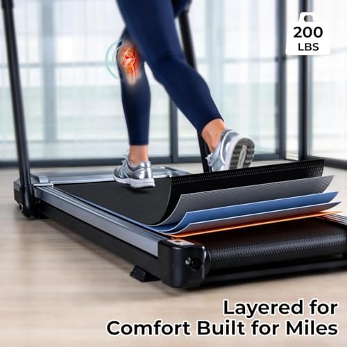 3-in-1 Walking Pad Under Desk Treadmill for Home Office Portable - Image 5