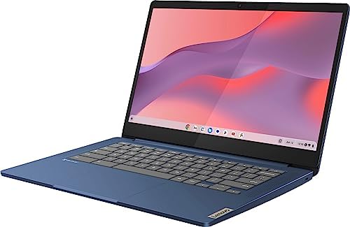 Lenovo Flagship Chromebook, 14'' FHD Touchscreen Slim Thin Light Laptop Computer, 8-Core MediaTek Kompanio 520 Processor, 4GB RAM, 64GB eMMC, WiFi 6,Chrome OS, Abyss Blue - Image 2