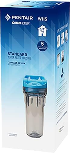 Pentair OMNIFilter WH5 Whole House Water Filter Housing, 10-Inch Clear - Image 2