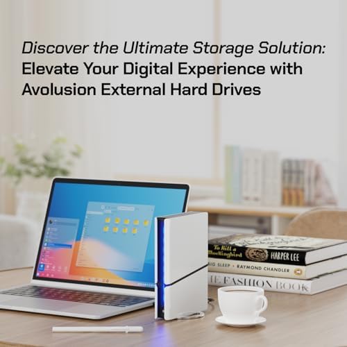 Avolusion PRO-H1 6TB 7200RPM USB 3.2 Gen2 (10Gbps) External Hard Drive (for Windows or MacOS Desktop PC/Laptop) (Renewed) - Image 3