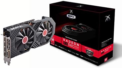 XFX Radeon RX 580 GTS XXX Edition 1386MHz OC+, 8GB GDDR5, VR Ready, Dual BIOS, 3xDP HDMI DVI, AMD Graphics Card (RX-580P8DFD6) by XFX