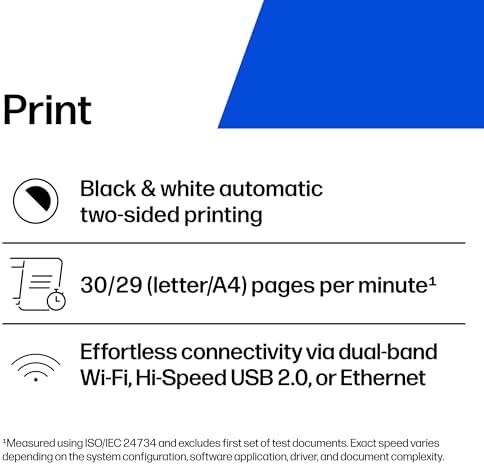 HP LaserJet M209dw Wireless Printer, Print, Fast speeds, Easy Setup, Mobile Printing, Best-for-Small Teams, Instant Ink Eligible - Image 2