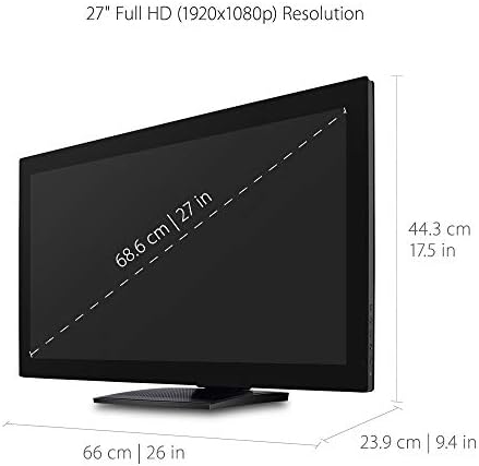 ViewSonic TD2760 27 Inch 1080p Touch Screen Monitor, 10-Point, RS232, HDMI - Image 3