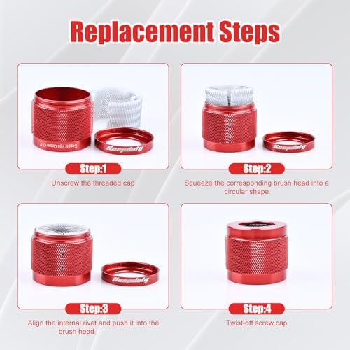 1/2" & 3/4" Copper Pipe Cleaner for Drill - Quick Rust Removal - Image 5
