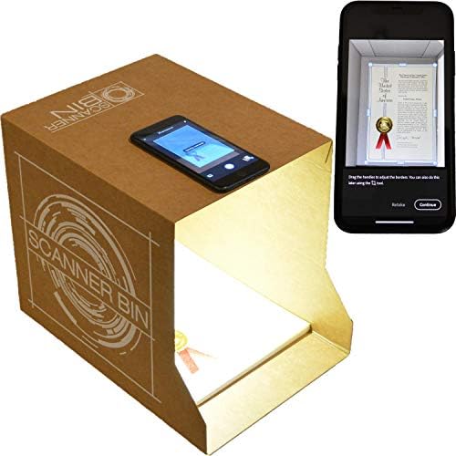 Scanner Bin - The Clever Document Scanning Solution by Scanwithyoursmartphone