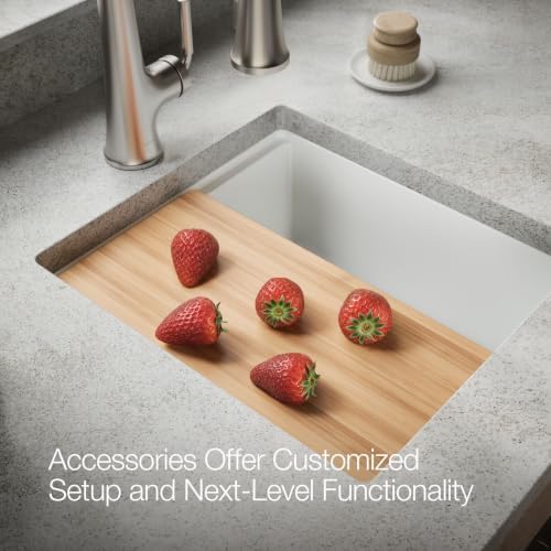 KOHLER Billings 18 in. Undermount Bar Sink With Accessories - Image 7