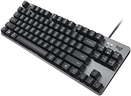 Logitech K835 TKL Wired Mechanical Keyboard with Aluminum Frame and Linear Red Switch by Unknown