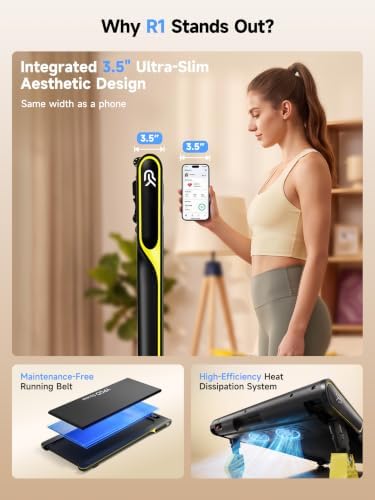 YPOO Walking Pad with 14% Incline Under Desk Treadmill for Home & Office - Image 2