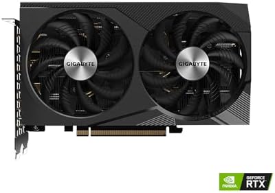 GIGABYTE GeForce RTX 3060 WINDFORCE OC 12G (rev. 2.0) Graphics Card, 2X WINDFORCE Fans, 12GB 192-bit GDDR6, GV-N3060WF2OC-12GD Rev2.0 Video Card - Image 3