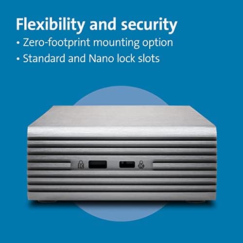 Kensington SD5780T Thunderbolt 4 Dual 4K Docking Station with up to 100W power Delivery & SD card reader, HDMI & Thunderbolt 4 ports for Windows and MacBooks (K33040NA) - Image 4