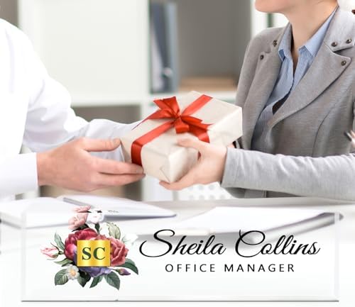 Custom Name Plate for Desk, Employee Appreciation Gifts, Office Decor - Image 6