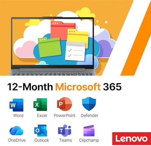 Lenovo V15 Business Laptop, Intel Processor, 128GB Storage, Copilot AI - Image 3