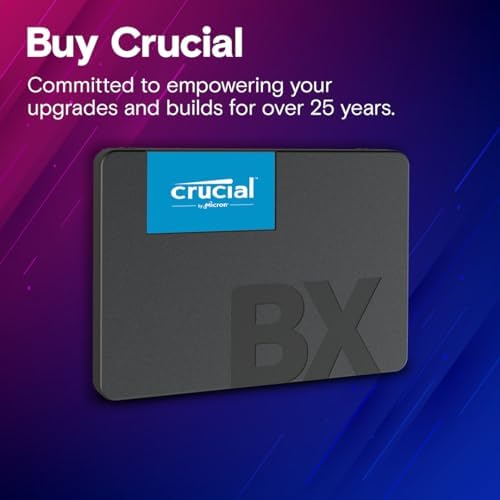Crucial BX500 2TB 3D NAND SATA 2.5-Inch Internal SSD, up to 540MB/s - CT2000BX500SSD1, Solid State Drive - Image 6