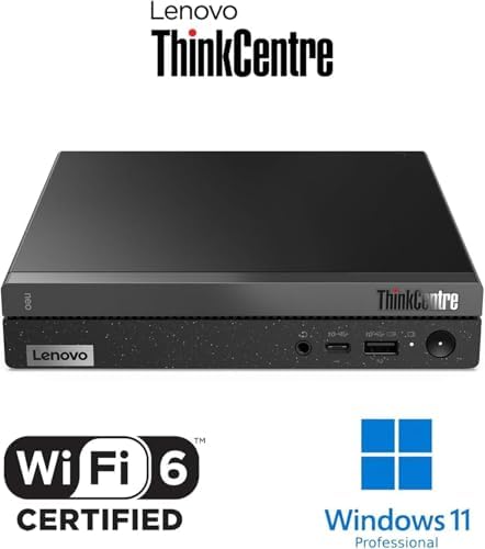 Lenovo ThinkCentre neo 50q Gen 4 Business Mini Desktop Computer • 6-core Intel Core i3-1215U • 16GB RAM • 1TB SSD • Office 365 for The Web • Display Port + HDMI • Wired KB & Mouse • Windows 11 - Image 2