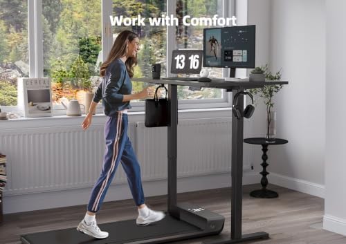 YDN 63 x 24 Inch Black Electric Standing Desk - Image 6