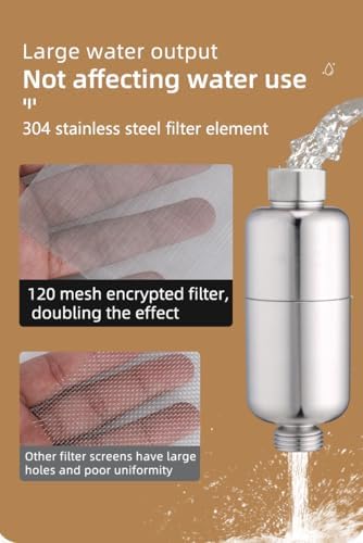 304 Stainless Steel Whole House Water Filter - BPA Free, Maintenance Free, Sediment Removal for Washing Machine, Laundry & Home Protection - Image 4