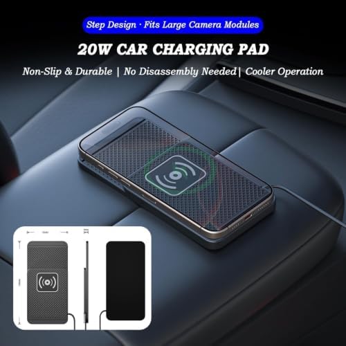 Wireless Car Charger Pad for Toyota RAV4 Prime 2000-2027 - Image 3