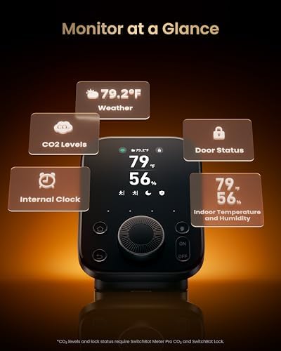SwitchBot Universal Remote Control with Hub 3, Multi-use Smart Remote with Customize App, Control 25 IR/Bluetooth Devices and 10 Scenes, Compatible with TV/AC/SwitchBot BLE Devices - Image 6