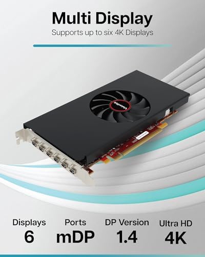 VisionTek AMD Radeon RX 580 8GB GDDR5 6X Mini DP Graphics Card - Image 3