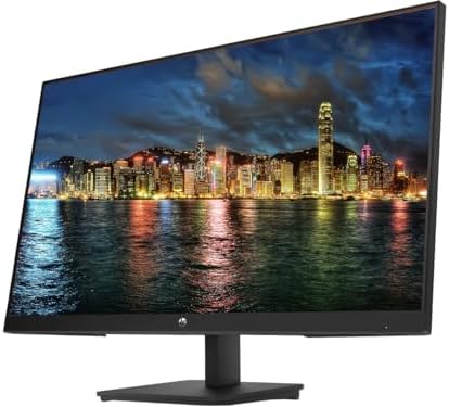 HP P24v G5 24 inch 1920 x 1080 Full HD Edge LED LCD Monitor, 2-Pack Bundle with Dual Desk Mount Monitor Stand - Image 2