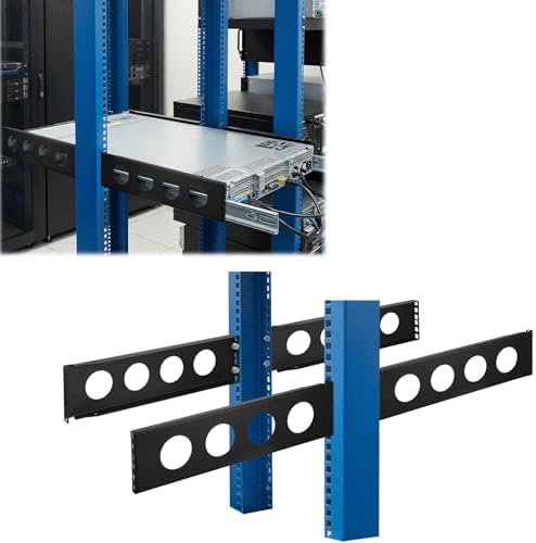 Lewtemi 8 Pcs 2U 2post Conversion Kit Rack Extender Compatible with 19 in by Lewtemi
