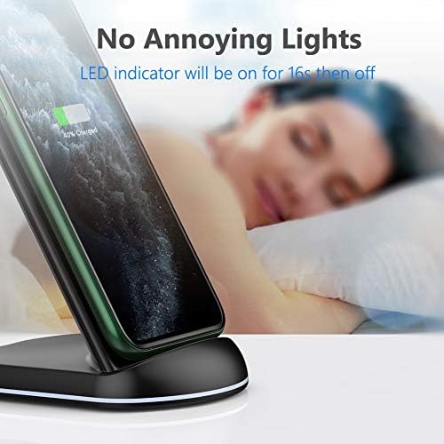 Yootech Wireless Charger,10W Max Wireless Charging Stand (No AC Adapter) - Image 5