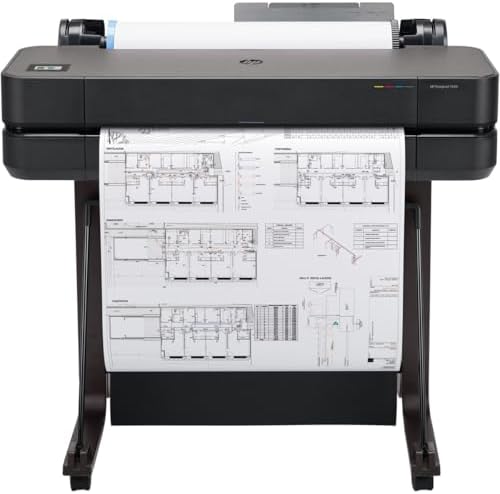 HP DesignJet T630 24" LF Inkjet,2025,w/Color 38ml Black Ink,Paper Rol - Image 2