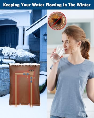 16"X20" 5 Layers Outdoor Pressure Vacuum Breaker, Well Pump, Sprinkler Valve, Faucet Cover for Winter Freeze Protection - Image 6