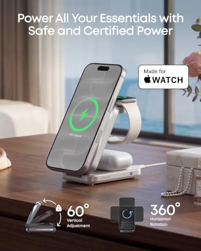 Anker Prime 25W Qi2.2-Certified Palm-Sized 3-in-1 Foldable MagSafe Charger - Image 6
