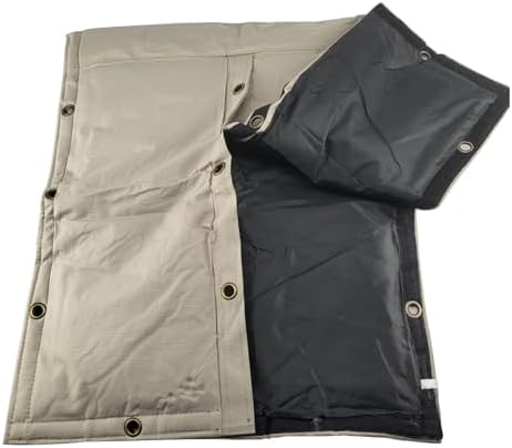 The Original Pipe Insulation Cover (5˚F) Winter Pipe Insulation (UV-Coated),Pump Cover, Sprinkler Irrigation Valve Cover, Backflow Preventer Freeze Protection (17W X 24H 4-Way) - Image 7