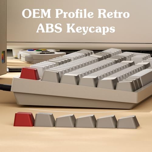 Keychron C2 Full Size Wired Mechanical Keyboard, Hot-Swappable, Retro - Image 6
