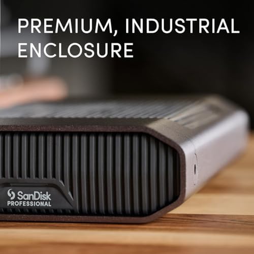 SanDisk Professional 26TB G-Drive Enterprise-Class External Desktop Hard Drive - 7200RPM Ultrastar HDD Inside, USB-C (10Gbps), USB 3.2 Gen 2, Mac Ready - SDPHF1A-026T-NBAAD - Image 5