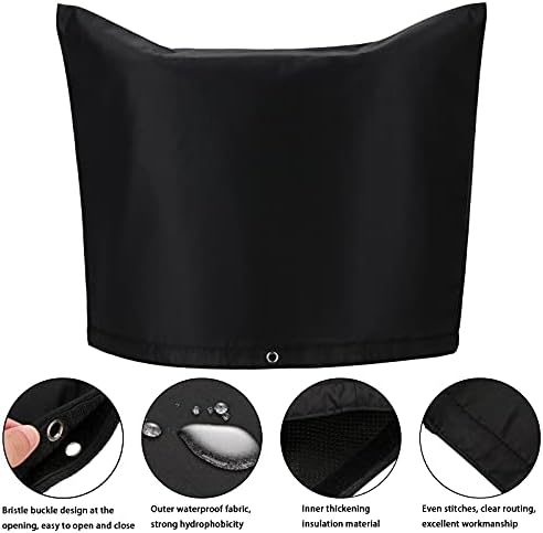 IUIBMI Backflow Winter Cover Insulated Pouch, 40x24 Inch Outdoor Pipe Insulation Cover, Backflow Preventers Protection for Winter Freeze (40x24 Inch) - Image 6