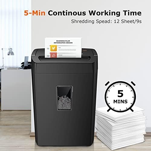Bonsaii C275-A Shredder and 12-Pack Lubricant Sheets - Image 2