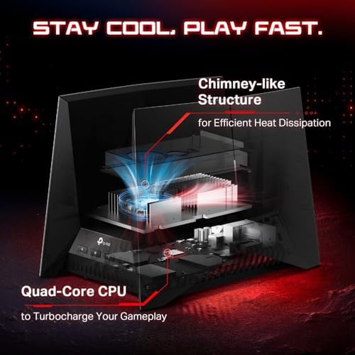 TP-Link Tri-Band BE19000 Wi-Fi 7 Gaming Router (Archer GE800) - Image 6