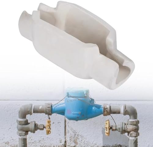 Backflow Preventer Insulation Cover for Outdoor Water Meters & Valves, ABS Plastic Weatherproof Freeze Protection- Square - Image 5