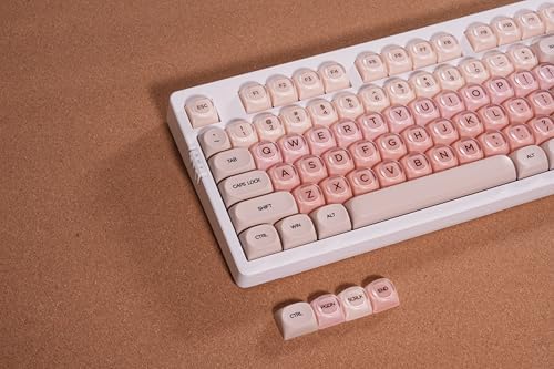 ZORNHER ZH980 Foundation Mechanical Keyboard,95% Pink Creamy Keyboard with Number Pad, Full Size Girly Gaming Keyboard Cute,Jelly MOA Round Profile Keycaps,Creamy Sounding Linear Switches ASIN - Image 4