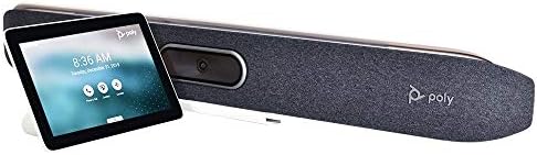 Poly Studio X50 All-in-one Video Bar 4k Conferencing System W/Touch Control 2200-86270-001 by Poly